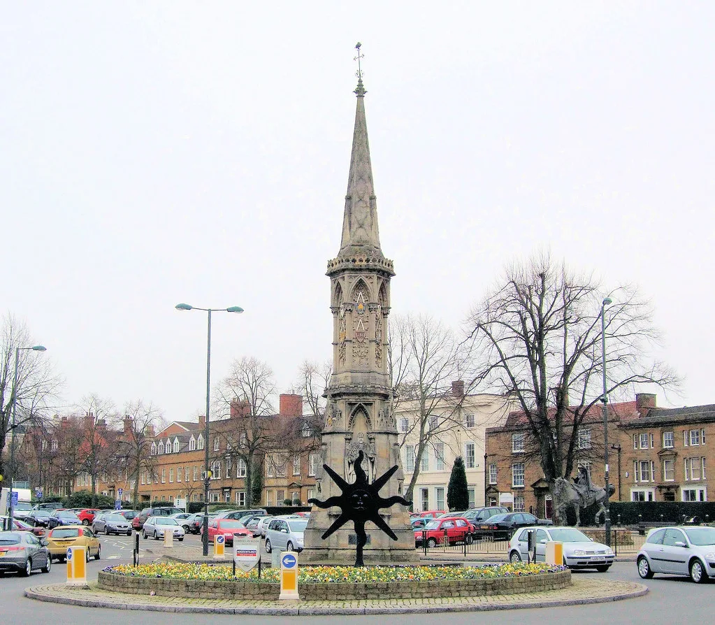 Banbury Cross. Cherwell sends the bill, but keeps 6.33 per cent of what is on it