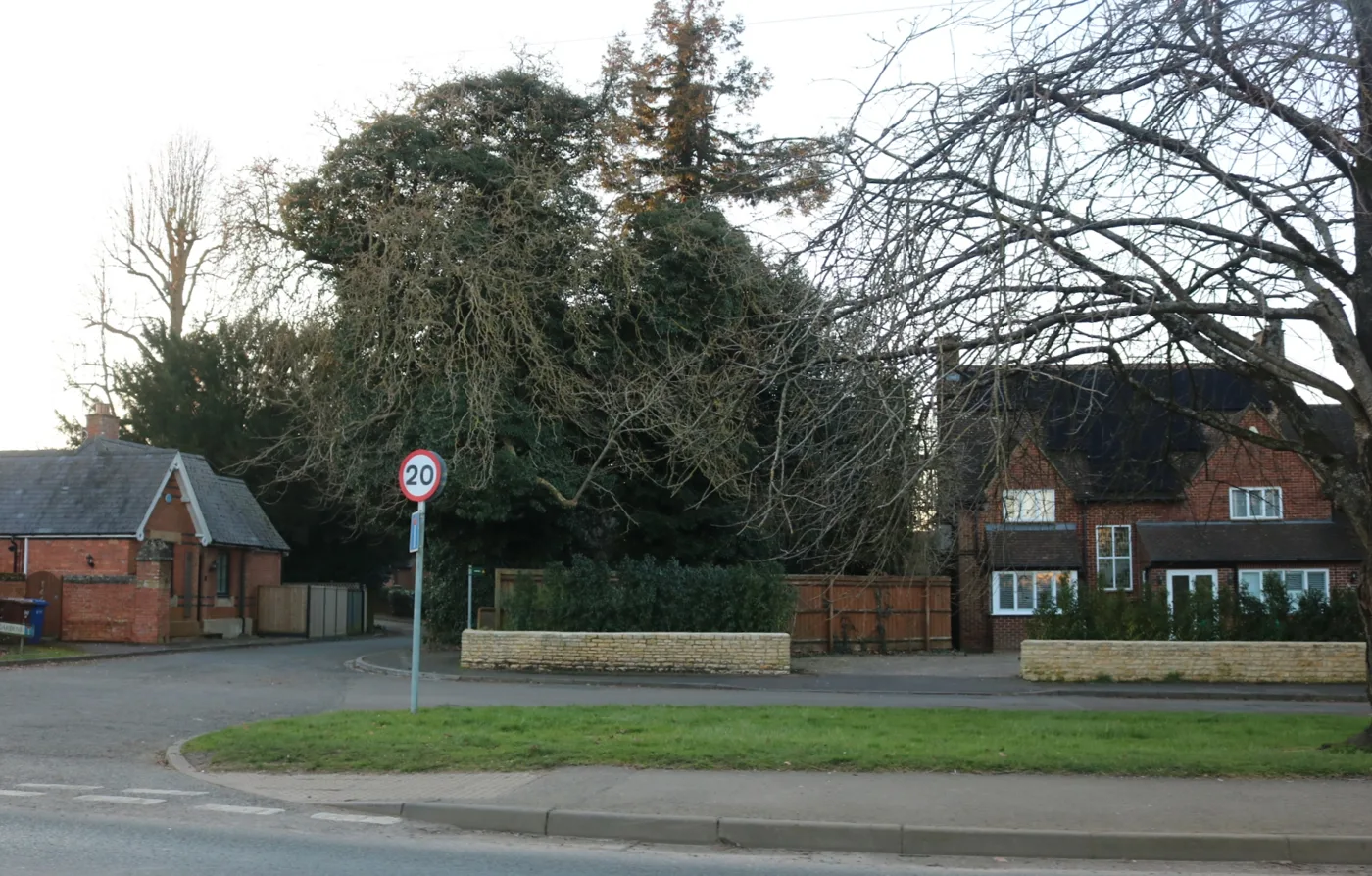 Bloxham Road, Banbury. The picture does not show the scene of the collision