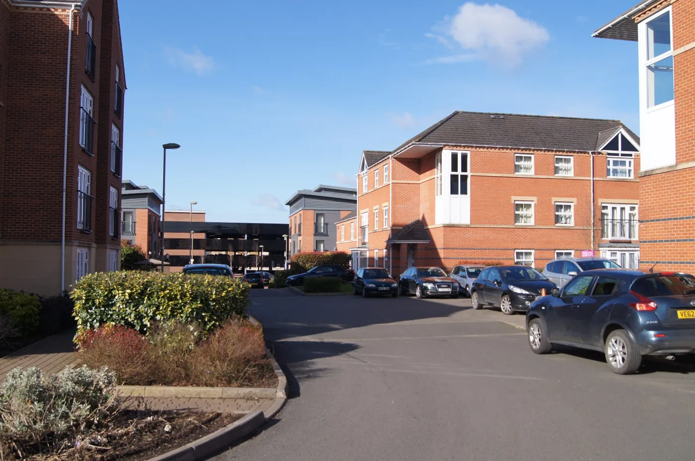A modern housing estate in Banbury, photographed in 2015. Cherwell recorded 106 affordable housing completions in the first quarter of 2026/27, against 50 a year earlier