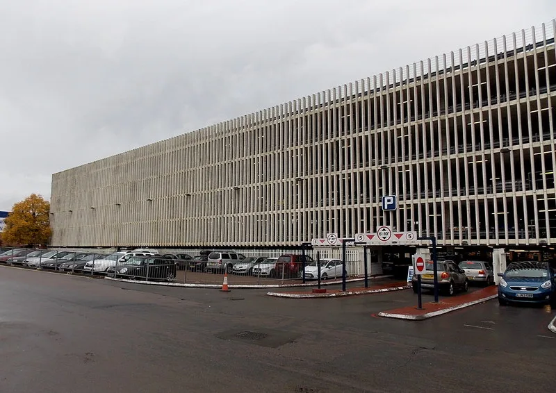 The Castleside multi-storey car park in Banbury town centre